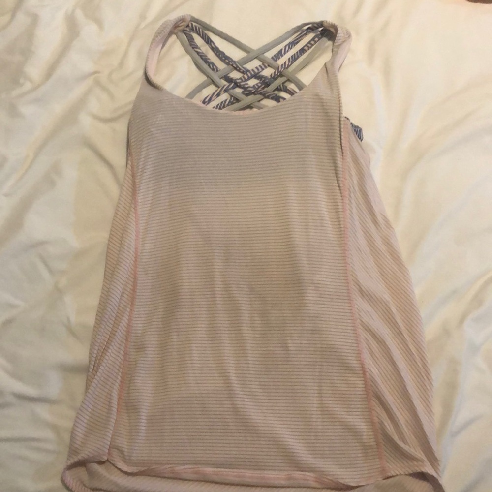 Lululemon blush bra top